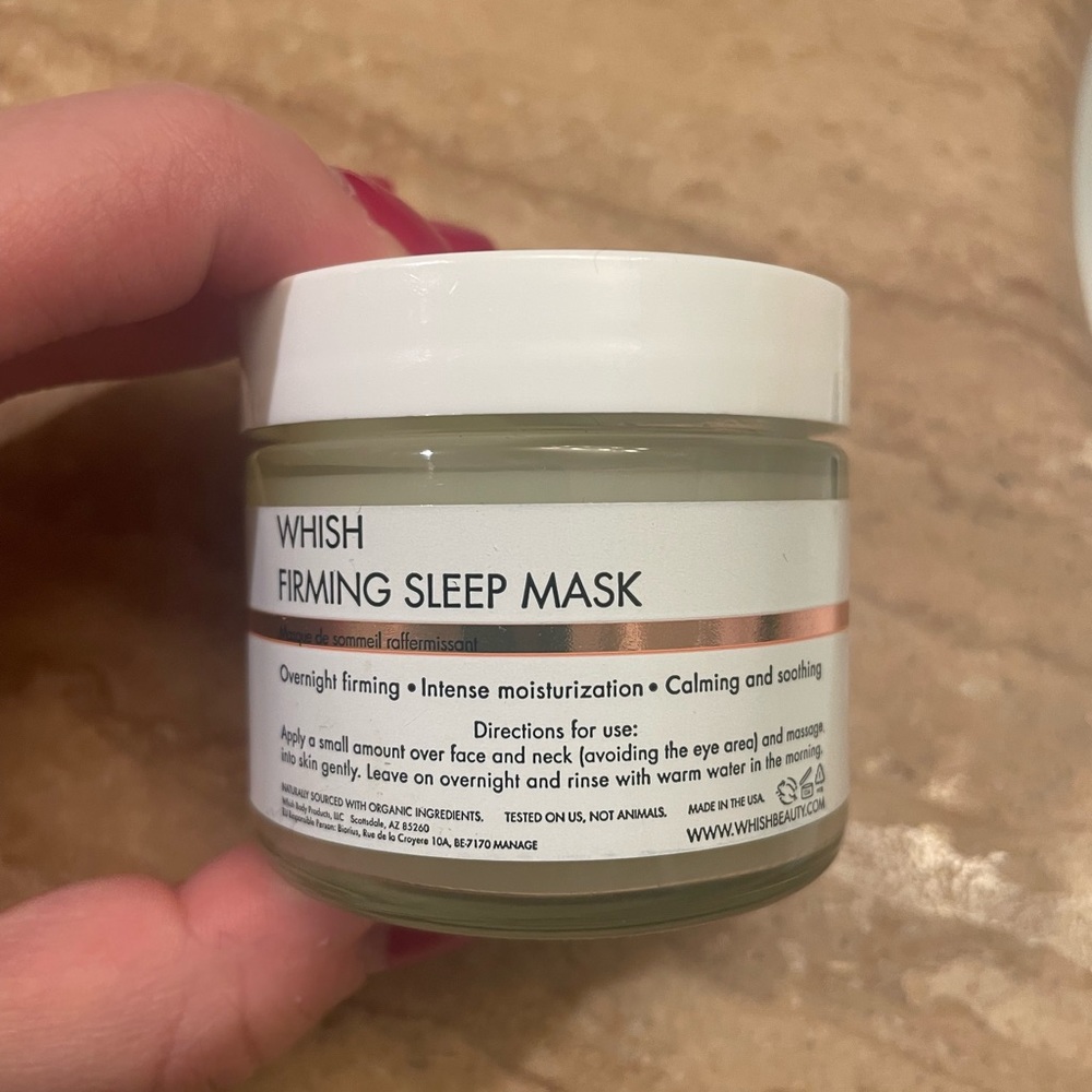 Whish sleep firming mask